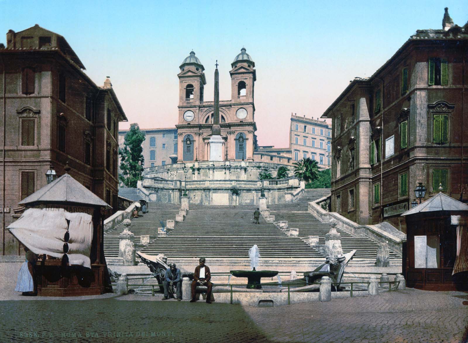 Anciennes photographies couleur de Rome, 1890