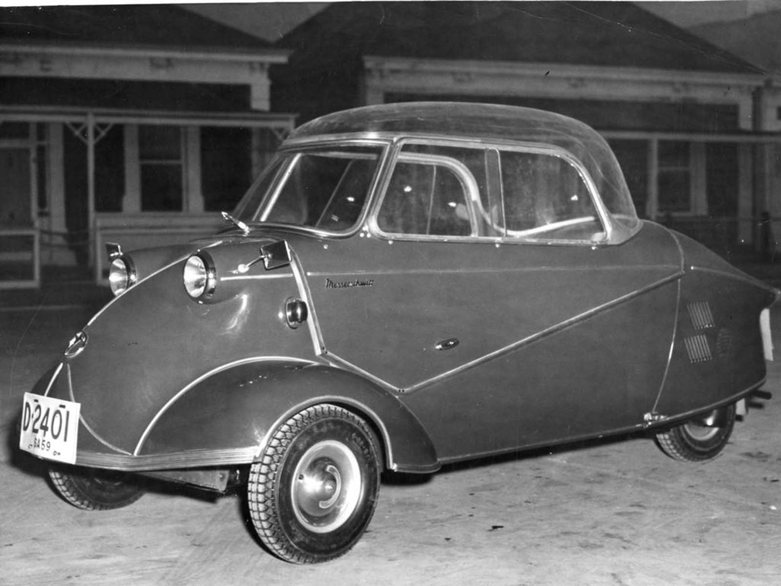 Messerschmitt KR200, l'élégante voiture à bulles des années 50