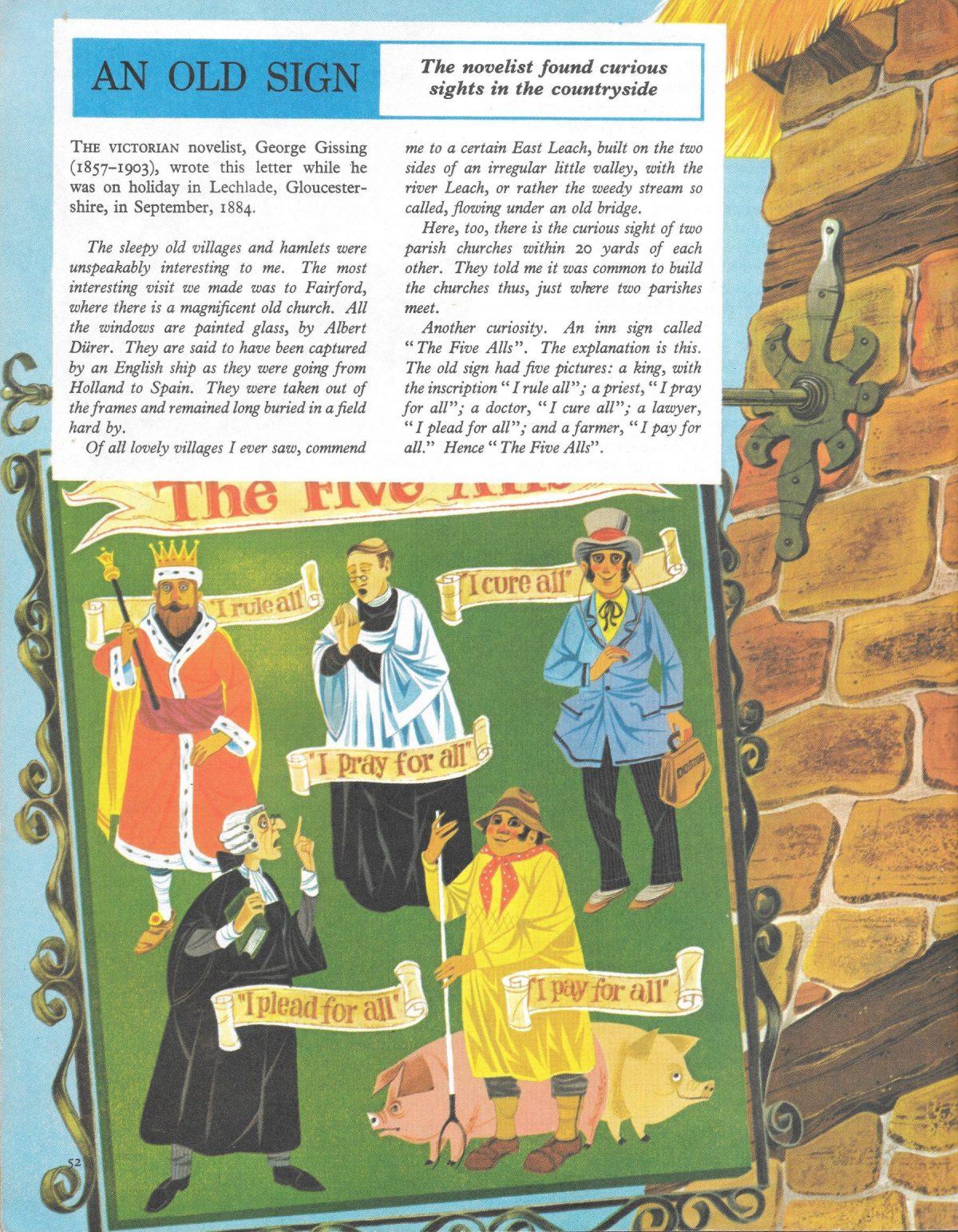Éduquer les masses : pages de « The Finding Out Treasury » 1964