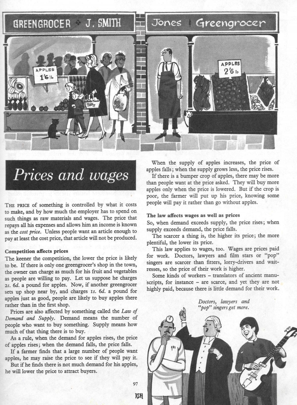 Éduquer les masses : pages de « The Finding Out Treasury » 1964