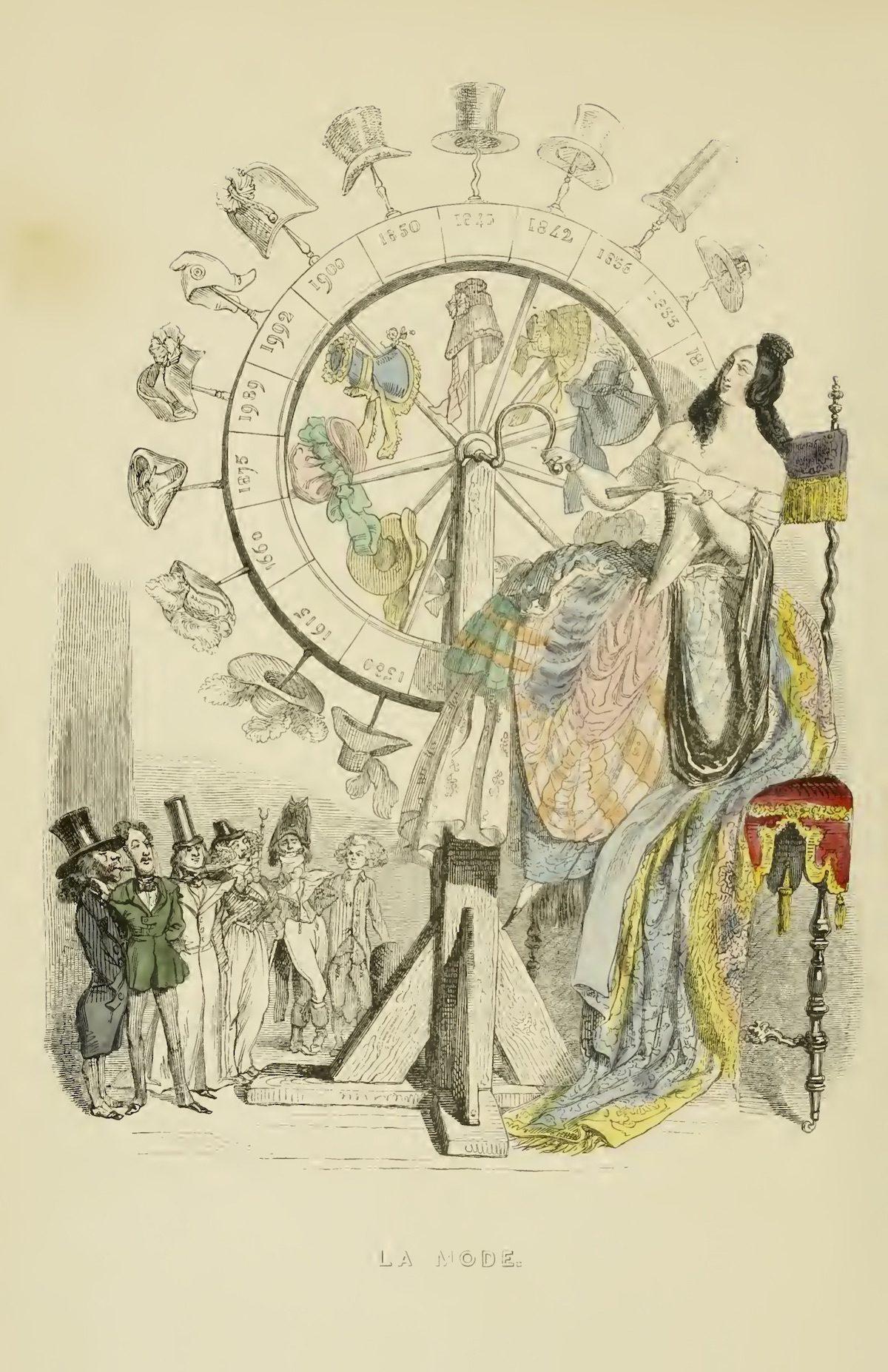 Illustrations surréalistes d'Un Autre Monde de JJ Grandville (1844)